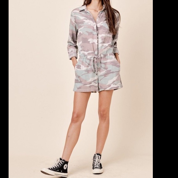 long sleeve jean jumpsuit